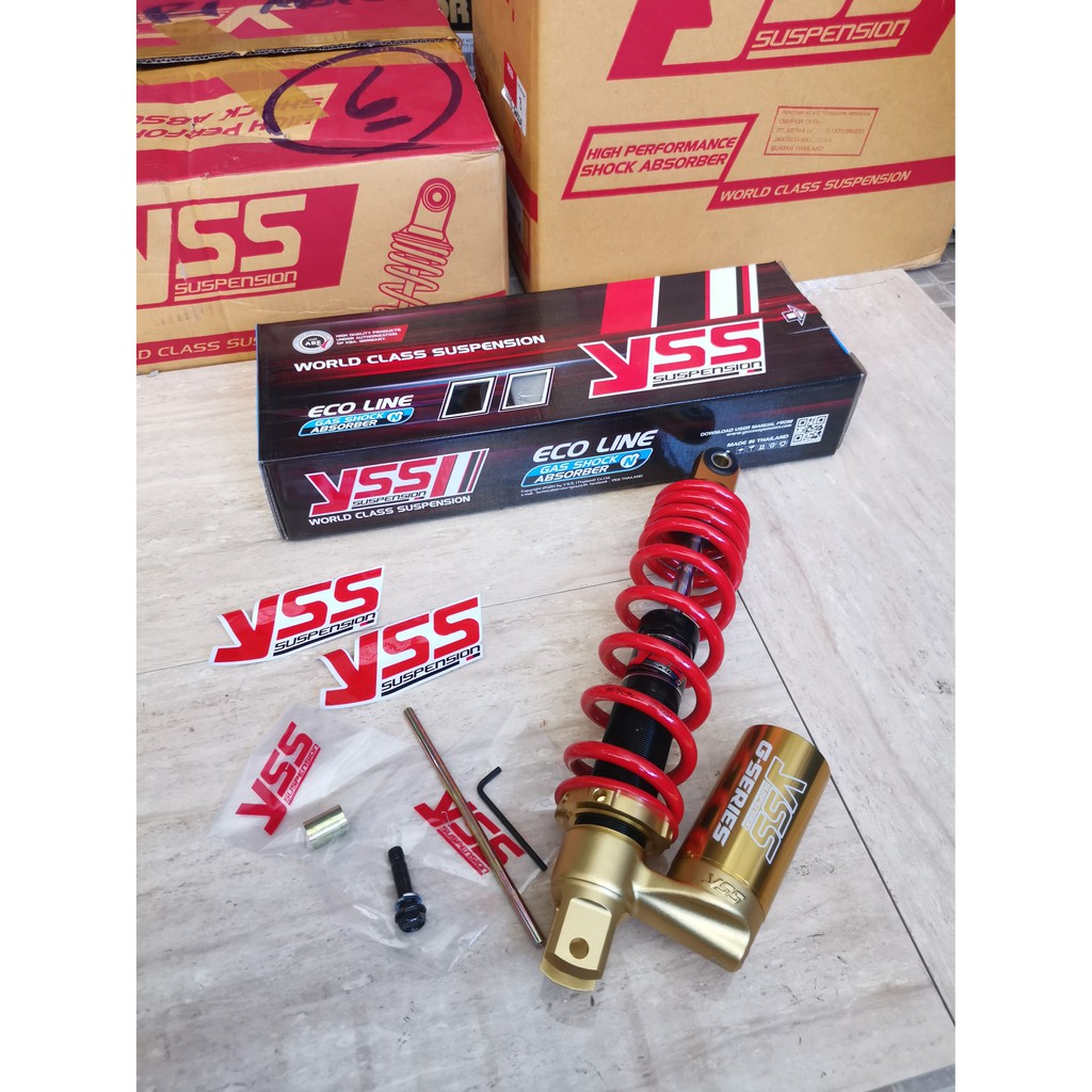 Shock Yss C Euro Tabung Bawah Mio Beat Xeon Vario Fino Soul Gt Nex Spacy Dll 300 Mm