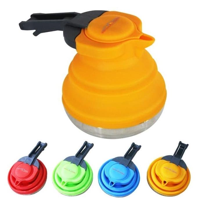 Dhaulagiri Folding Kettle Silicon Teko Ceret Lipat Ultralight Ringan Star Seller Temurah