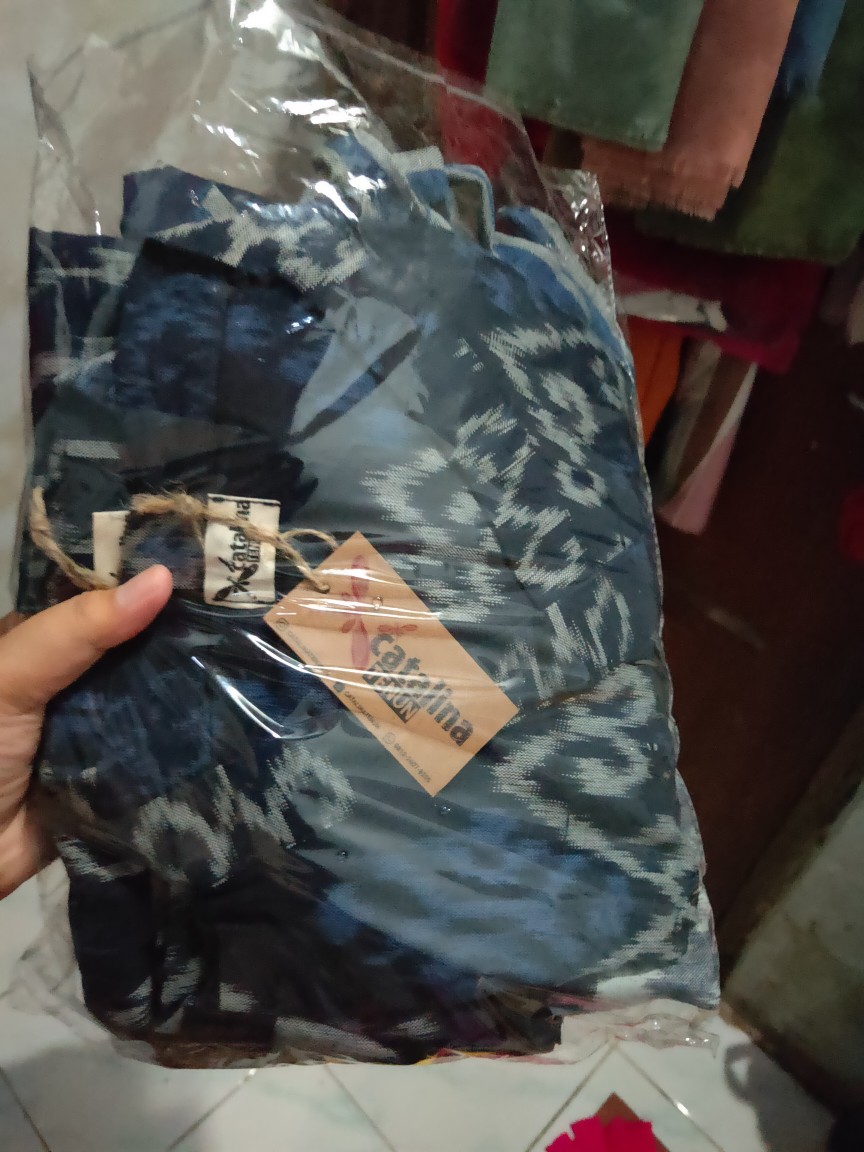 Couple Hanbok Kemeja Tenun Catalinatenun