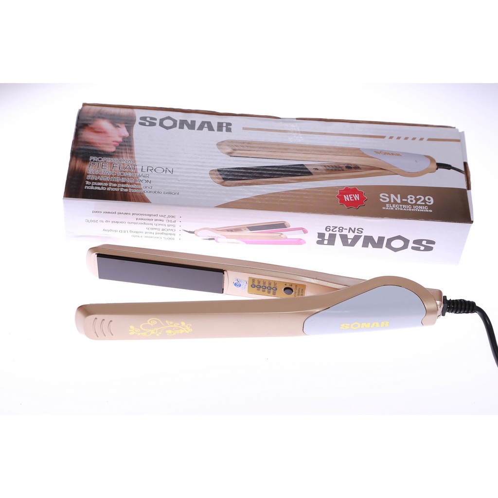 CATOKAN SONAR SN 829 Original Alat Catok Pelurus Perawatan Rambut