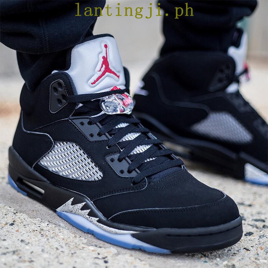 air jordan v metallic silver