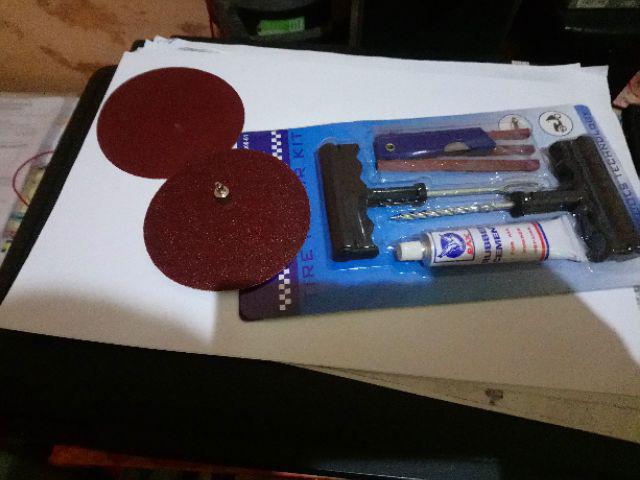 Amplas Bulat Velcro Grid 240