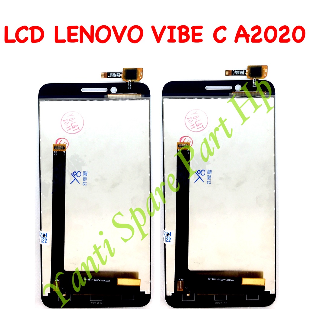 Lcd Touchscreen Lenovo Vibe C A2020 Fullset Original New