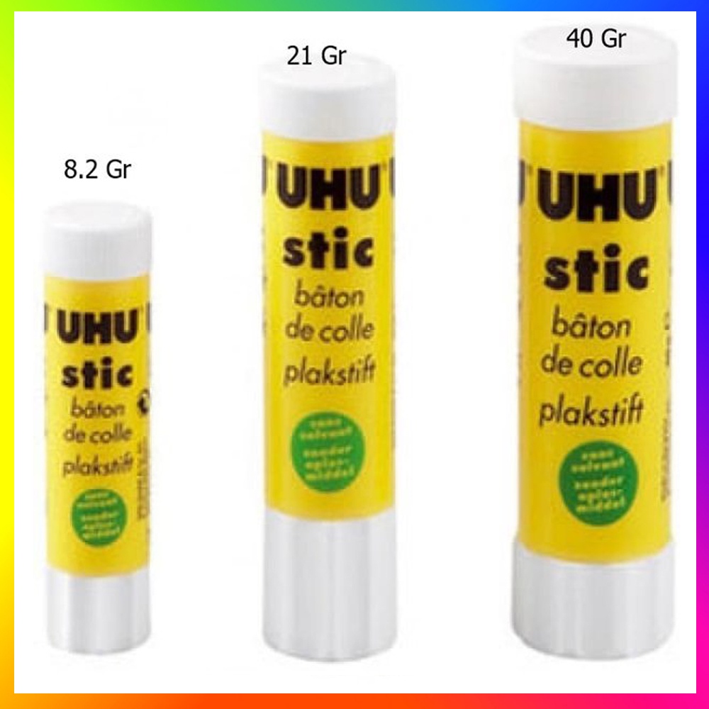 1 BUAH LEM STIK PUTAR UHU STICK STIC STIK BESAR KECIL LEM UHU STICK / LEM UHU 8.2GR / LEM UHU  21GR / LEM UHU 40GR