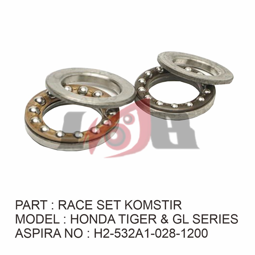 Komstir Tiger GL Pro Neo Tech Bearing Laher Race Comstir Set ASPIRA