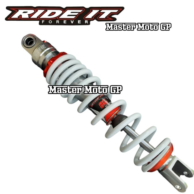 Shock breaker matic shock ride it 86 series 310mm 330mm shock breaker belakang matic Shock belakang mio Vario beat xeon fino scoopy Vario125 Vario150 Xride