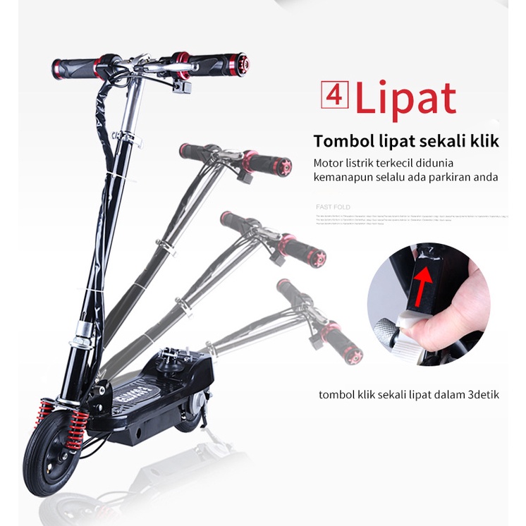 Skuter Elektrik /Skuter Listrik Mini /Foldable Smart Electric Scooter KL071