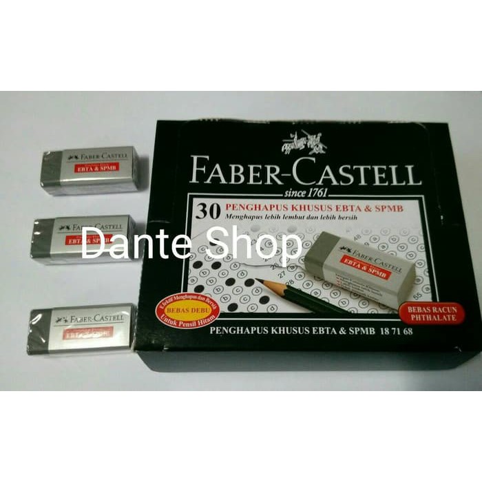 

JUAL PENGHAPUS FABER CASTELL ABU ABU