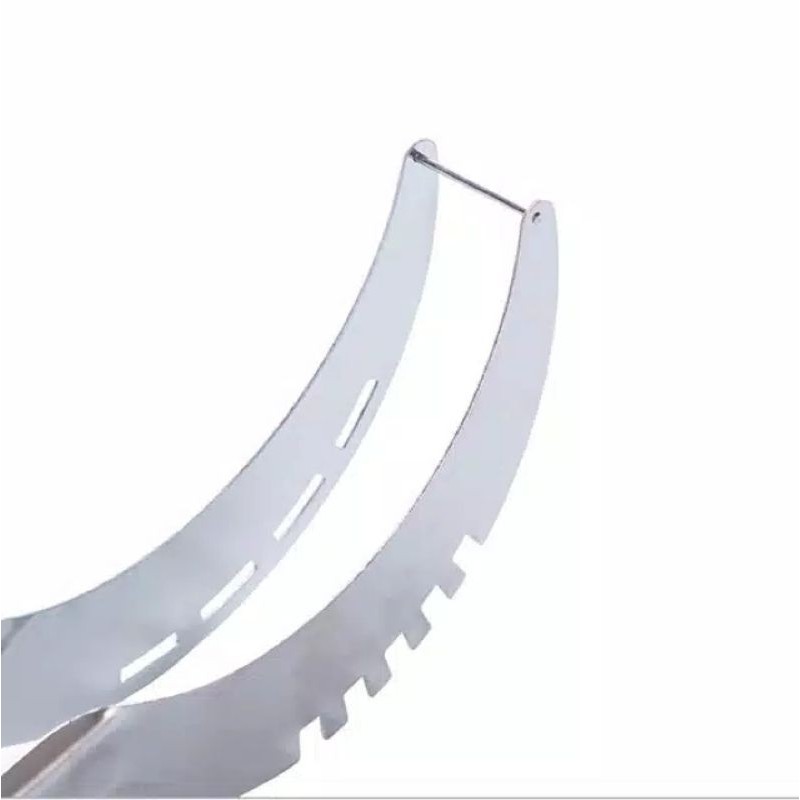 Laristerus79 Pisau buah semangka melon  stainless steel anti karat pakingan duswatermelon cutter Dus