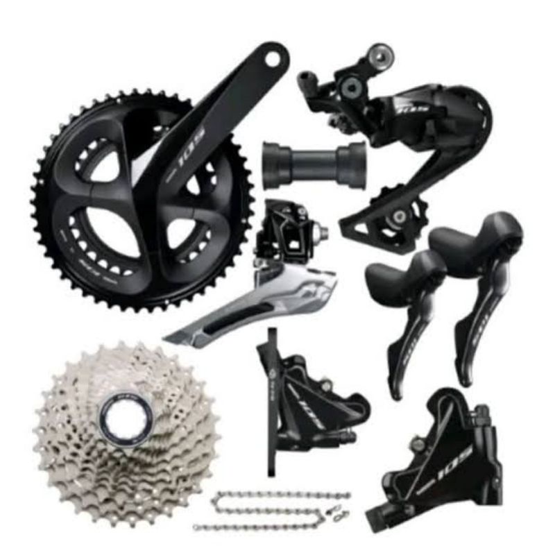 GROUPSET SHIMANO 105 DISCBRAKE R7020