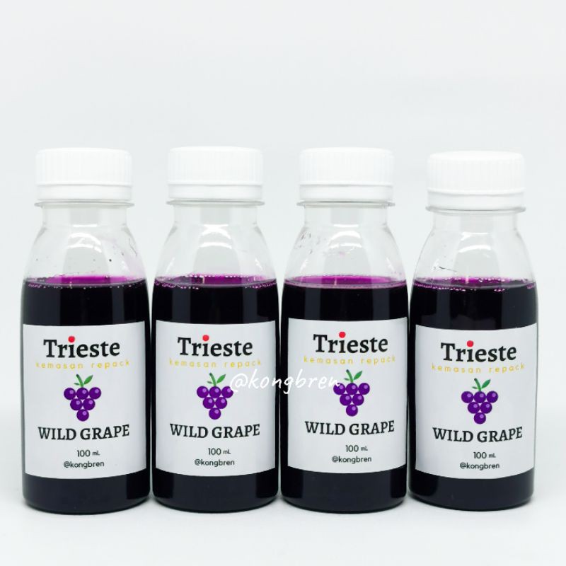 Sirup Anggur Trieste 100 ml - Trieste Syrup Wild Grape 100ml