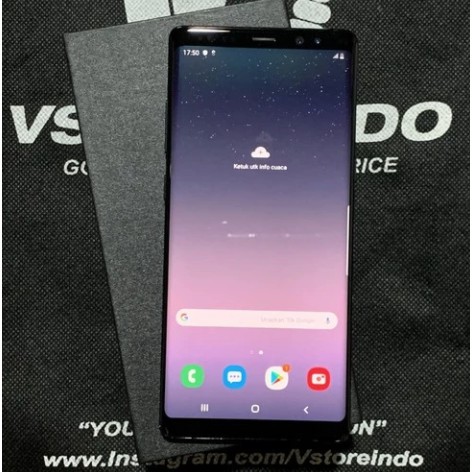 Samsung Note 8 Dual Sim 6/64 GB Ex Resmi Sein Second Bekas Pemakaian Ex Pemakaian Good Condition
