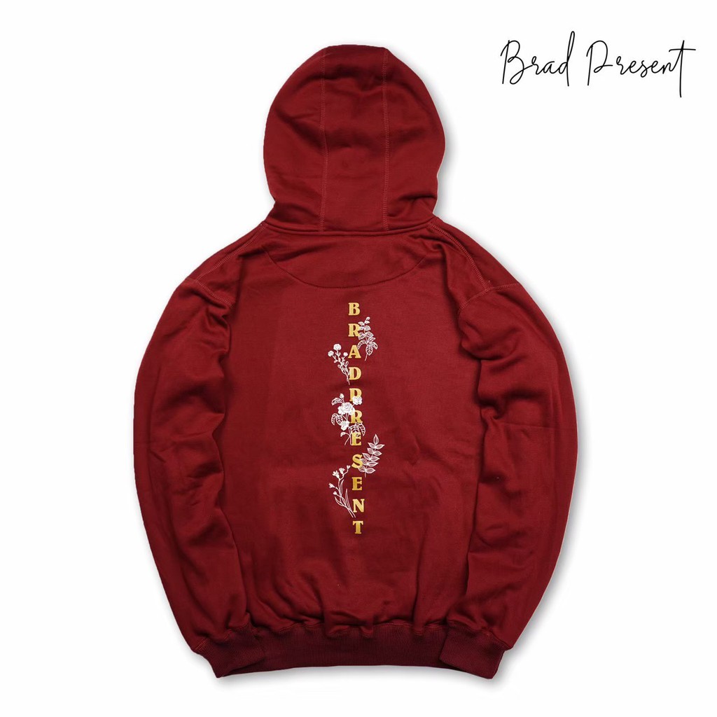 Jaket Sweater Hoodie BRAD SENI – Red Edition Trendy Casual Unisex Good Brand Quality Stylish