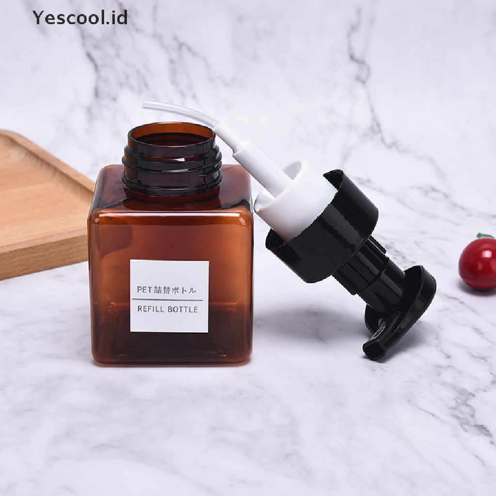 Botol Dispenser Busa Pembersih Wajah Portable 250ml Untuk Travel