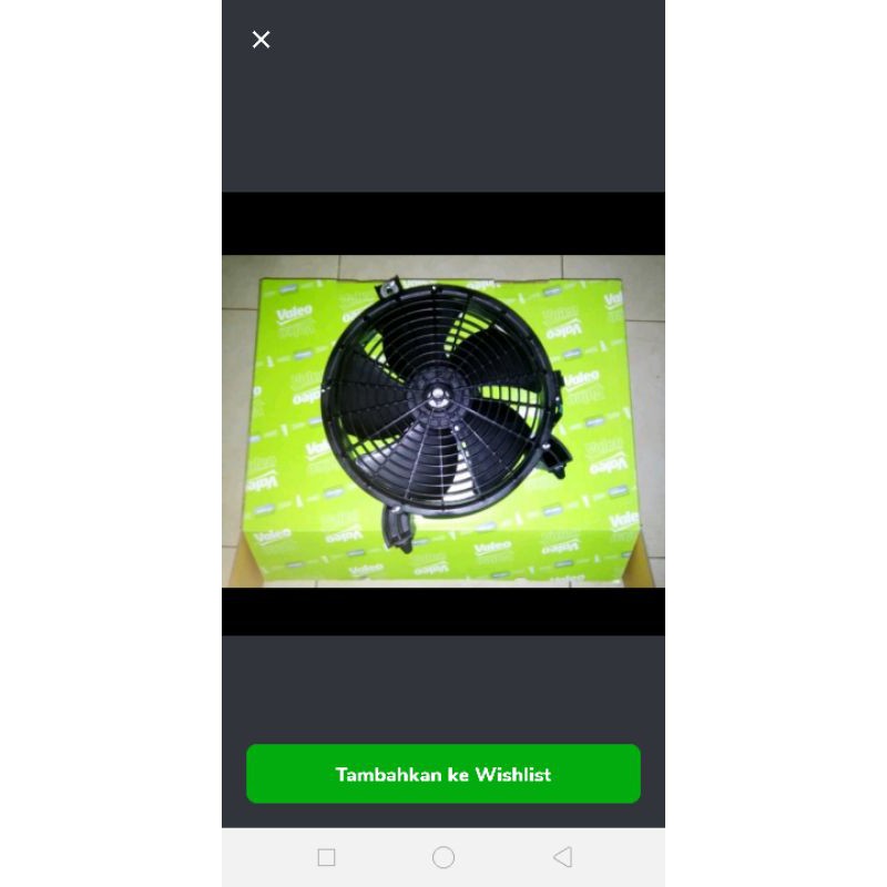 exstra fan AC mobil extrafan ekstra fan ektra fan radiator Mitsubishi pajero asli