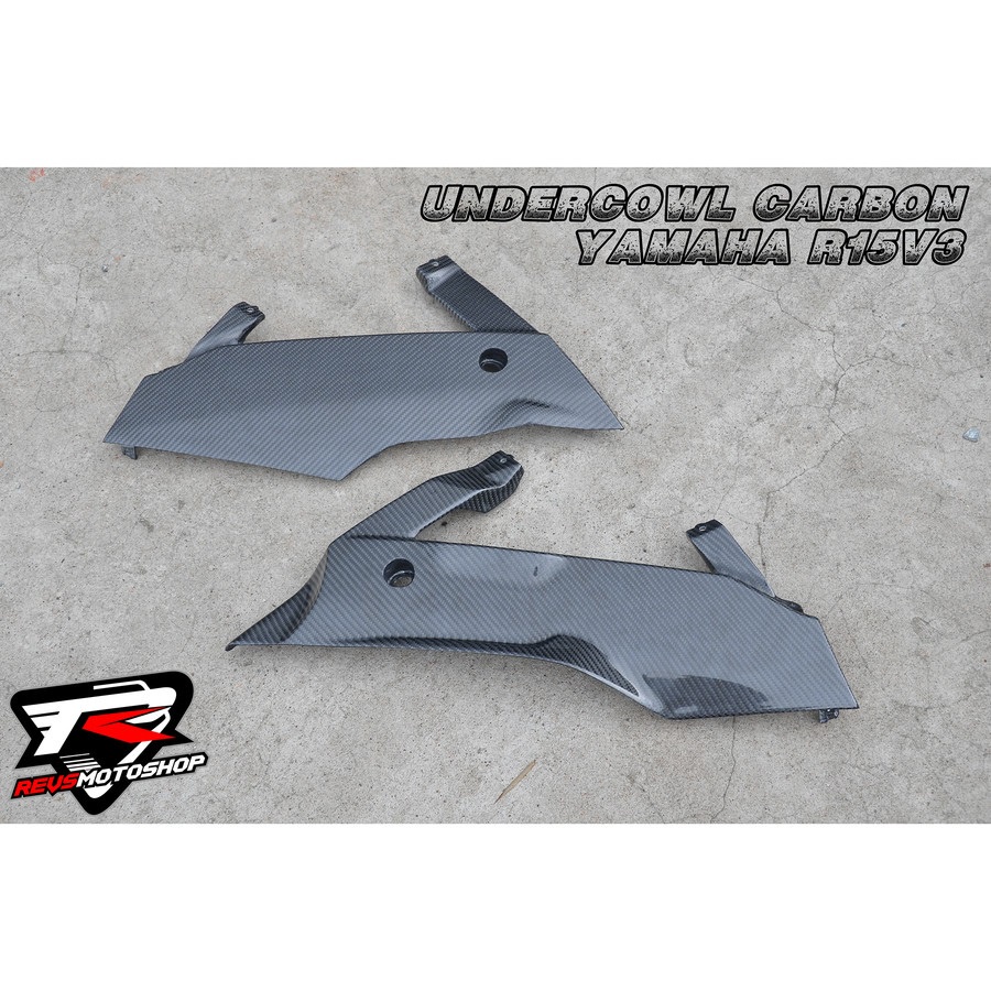KABON YAMAHA R15V3 R15V4 R15M  UNDERCOWL KARBON