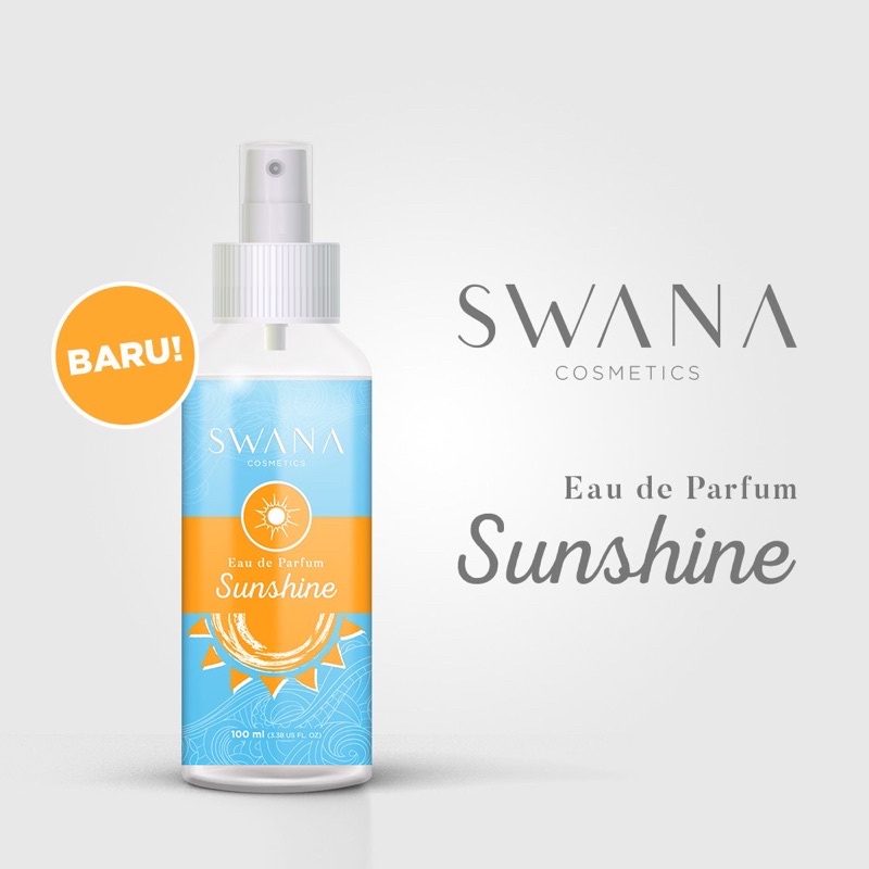 HANASUI Swana Eau De Parfume EDP 100ml BPOM [Moonlight | Stardust | Skydream | Sunshine] Swana Parfum Hanasui Parfum