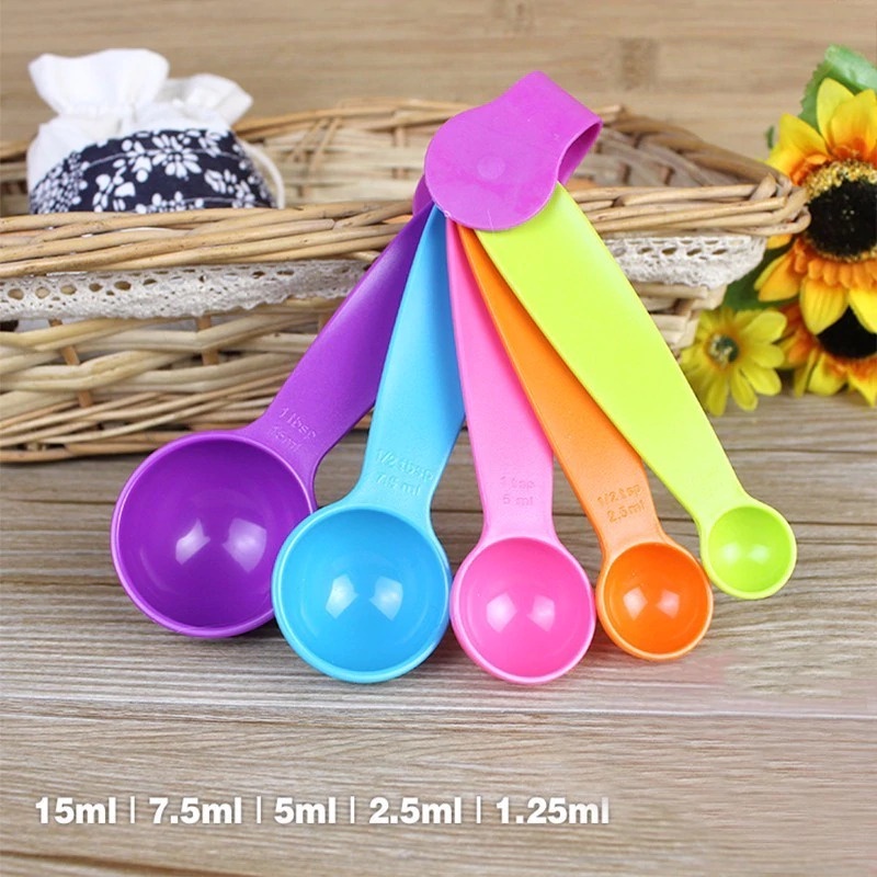 Sendok Takar Ukur Cup Measuring Spoon 5 PCS