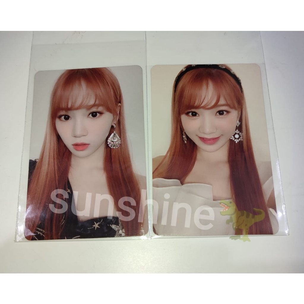 BOOKED Photocard/PC Album IZONE IZ*ONE HEARTIZ (Sapphire ver) CHAEWON