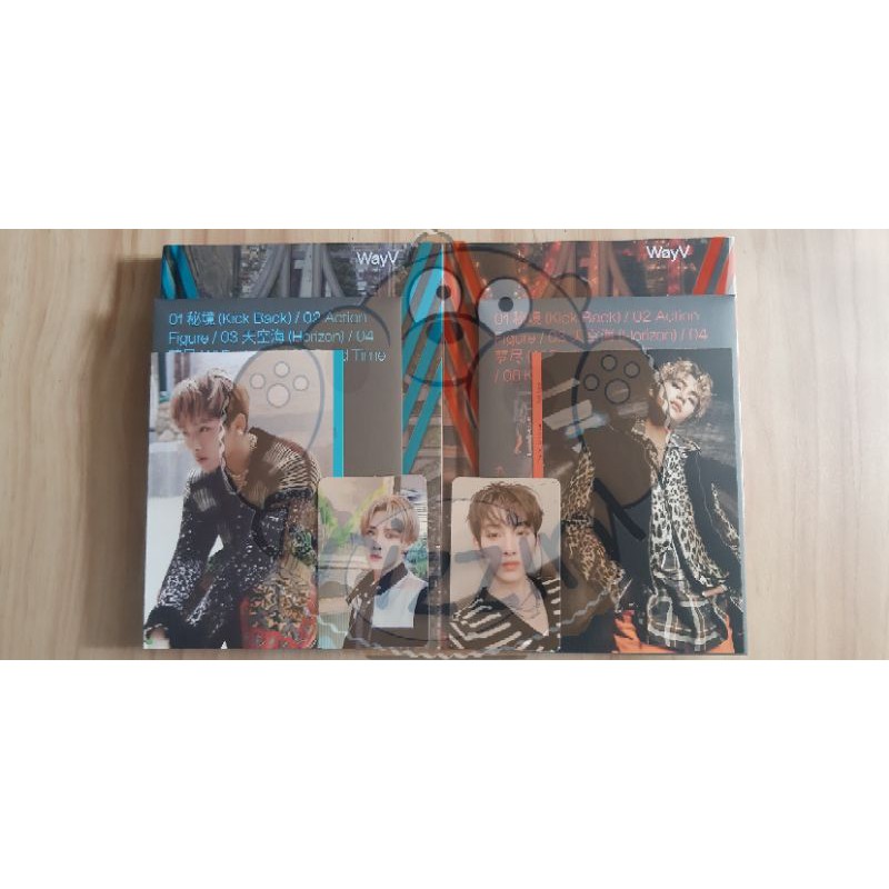 [READY STOCK] WAYV 3rd Mini Album - Kick Back UNSEALED FULLSET PC Winwin Kun Ten Xiaojun Lucas set