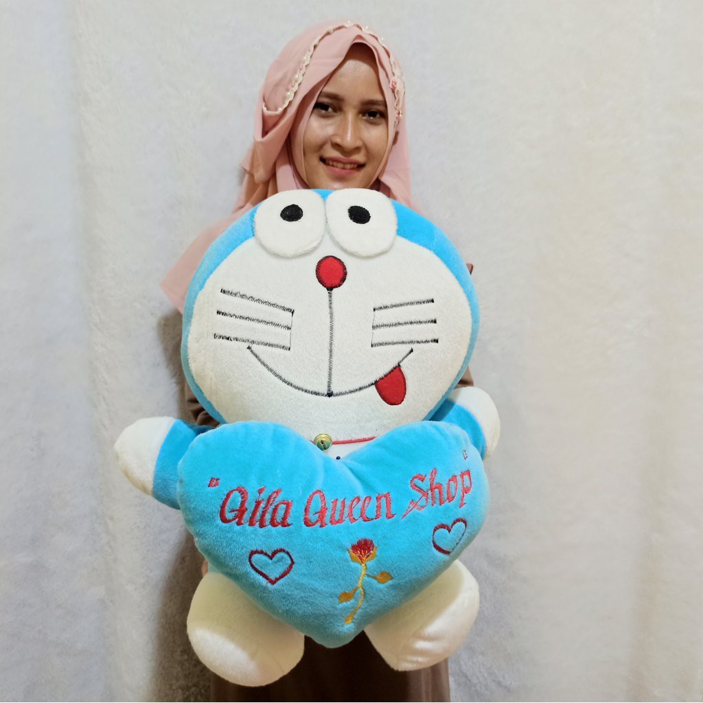 TERMURAH Boneka Doraemon (XL) Murah SUDAH GRATIS  Ukir nama