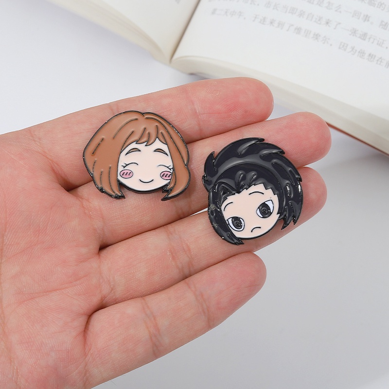 Bros Pin Desain Anime Heroes Rising Untuk Aksesoris Pakaian