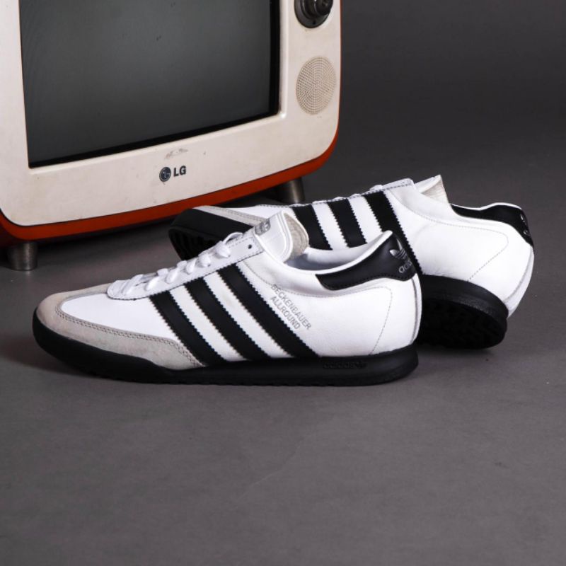 Sepatu Adidas Beckenbauer Allaround White Black/Sepatu Adidas Original/Sepatu Adidas Pria/Sepatu Pri