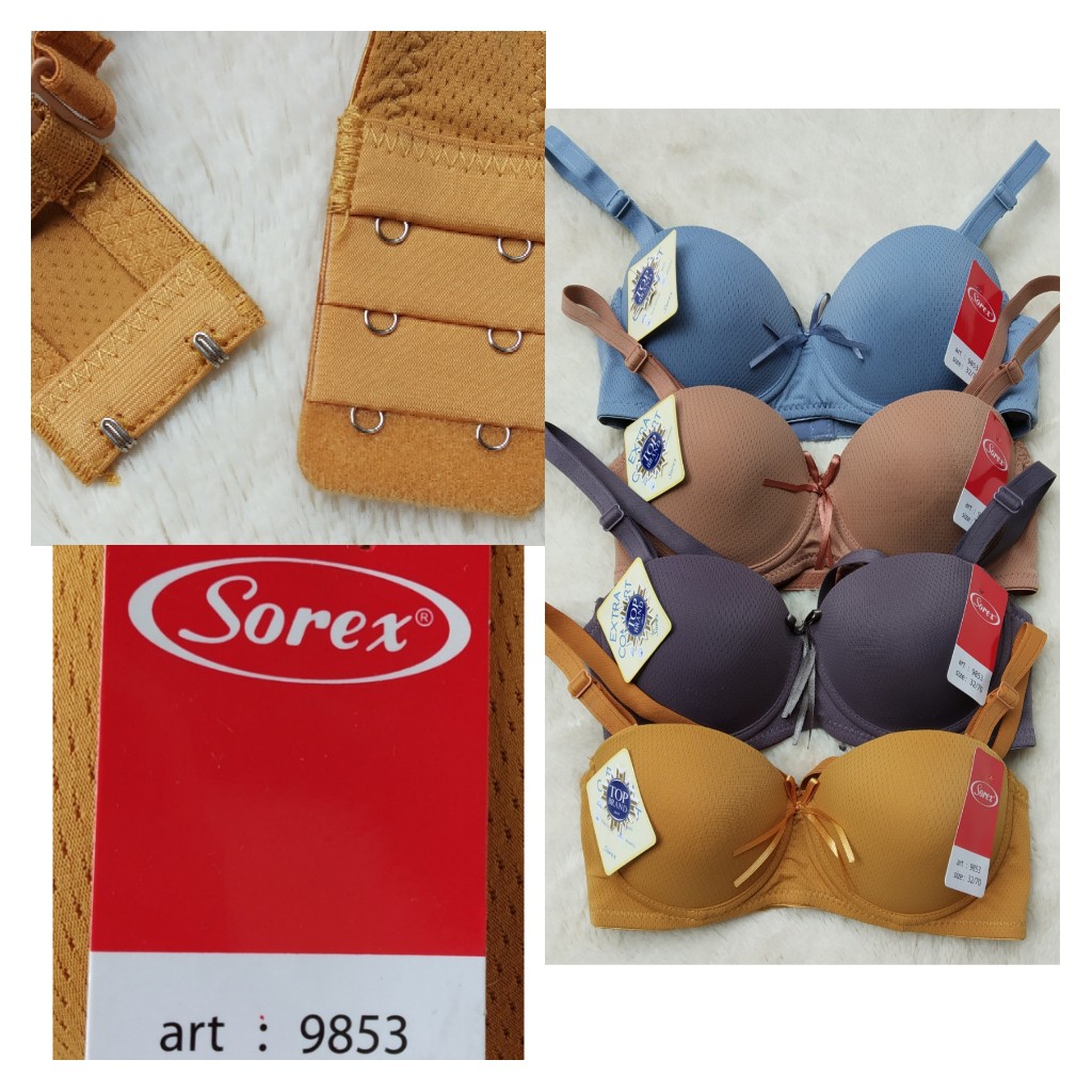 BH SOREX 9853 | BH Busa Kawat Cup Setengah | Bra Busa Dan Kawat | BRA WANITA DEWASA | BRA SOREX