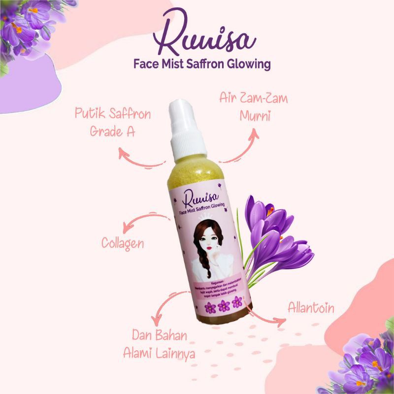 RUNISA FACE MIST SAFFRON