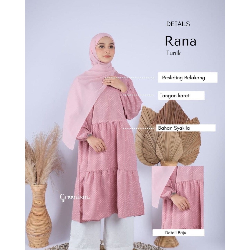 Greenism Rana Tunik Quality Premium