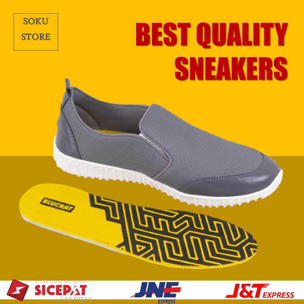 SEPATU SAPATU SPATU SLIP ON PRIA PERIA COWOK COWO LAKI CASUAL KASUAL MURAH KEREN REMAJA DEWASA ORI