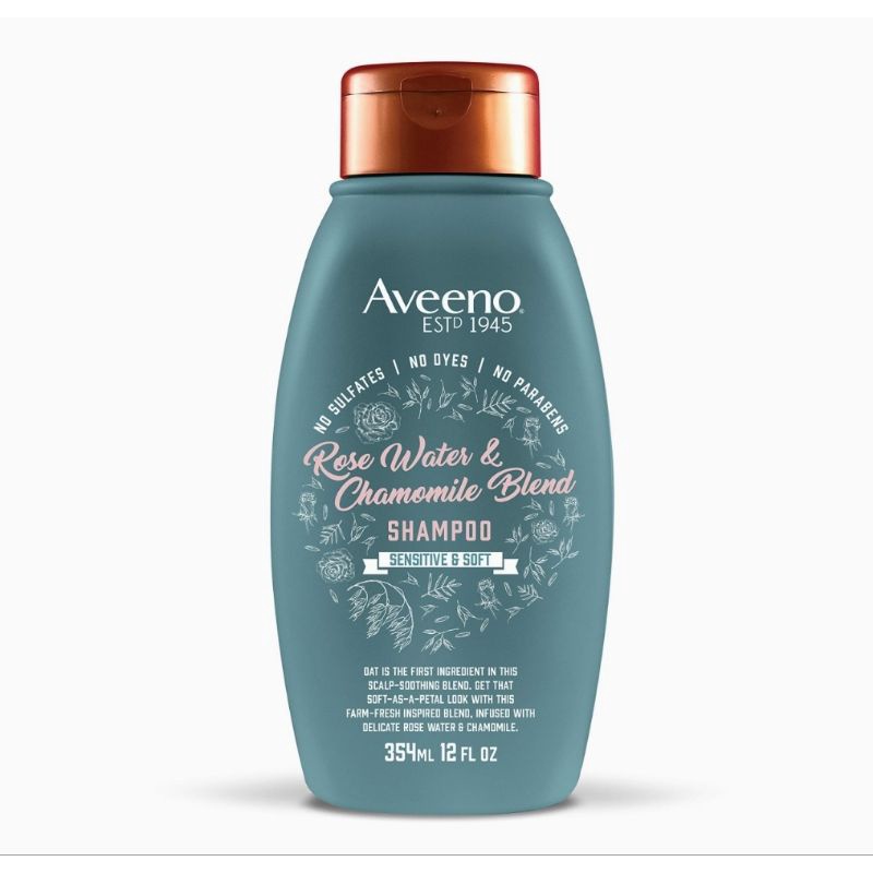 Aveeno Rose Water &amp; Chamomile Blend Shampoo 354 ML