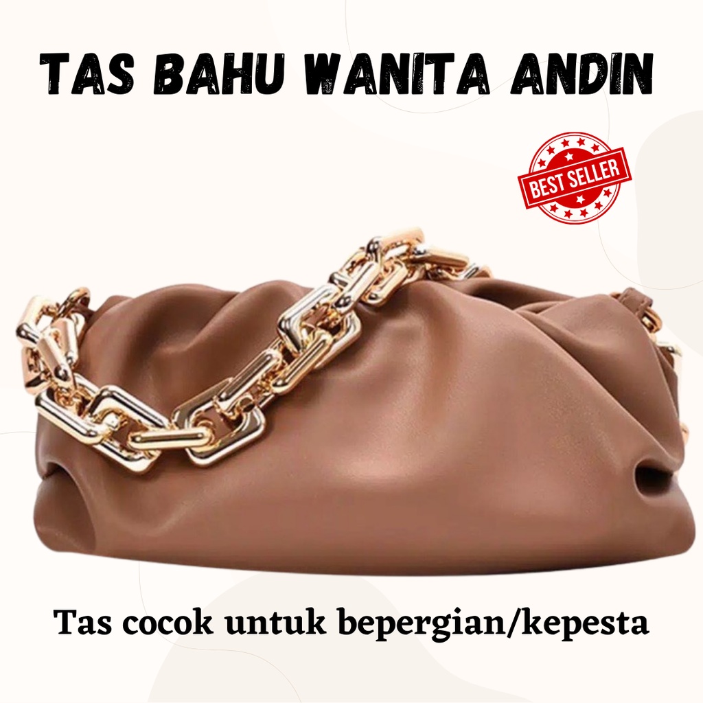 ( 1 kg masuk 6 pcs ) Tas Wanita Andin -/ Shoulder Bag Andin -/ Tas Pundak Wanita Andin