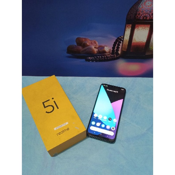 realme 5i 3/32 4/64 second fullset bekas garansi resmi