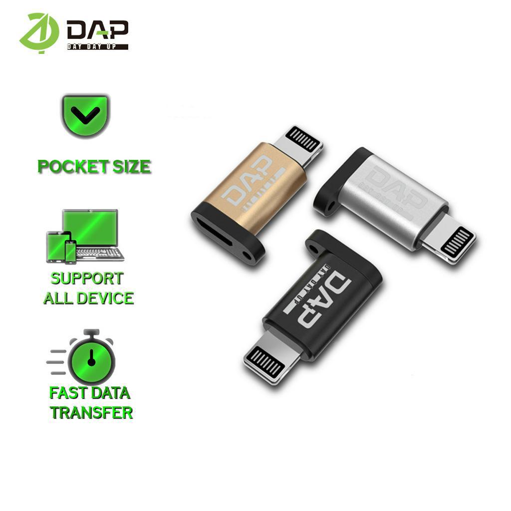 DAP Zinc Alloy Micro 2.4 OTG Adapter Lightning – M02-L