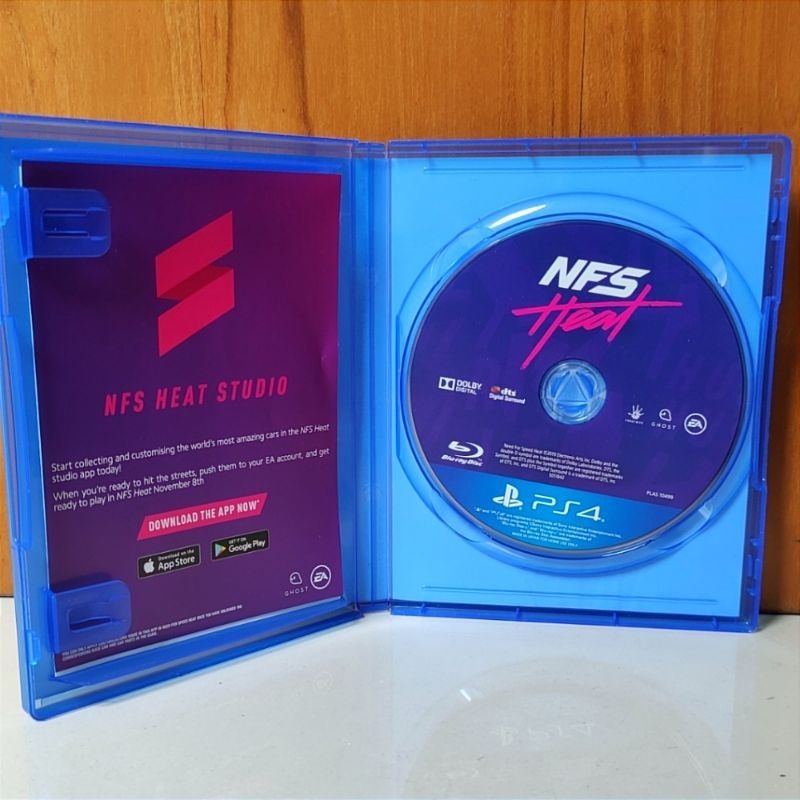 Kaset NFS Heat PS4 Region 3 Asia Need For Speed Playstation PS 4 5 Nfsheat Reg 3 Reg3 CD BD Kaset Game Games Balapan Racing Race gp f1 ps4 ps5 needforspeed payback rivals rival balap mobil petualangan