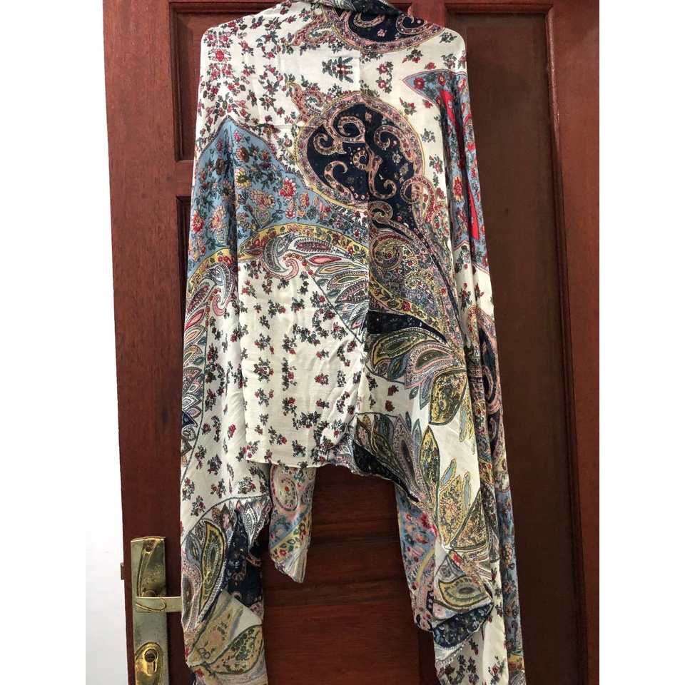 Preloved Syal Pashmina Selendang Stradivarius Aksesoris wanita Scarf wol Shawl second cewek