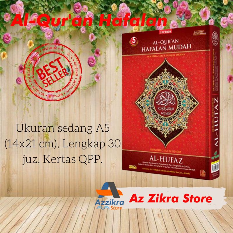 Al Quran Hafalan Al Hufaz AlHufaz A5 Quran Hafalan dan Terjemah
