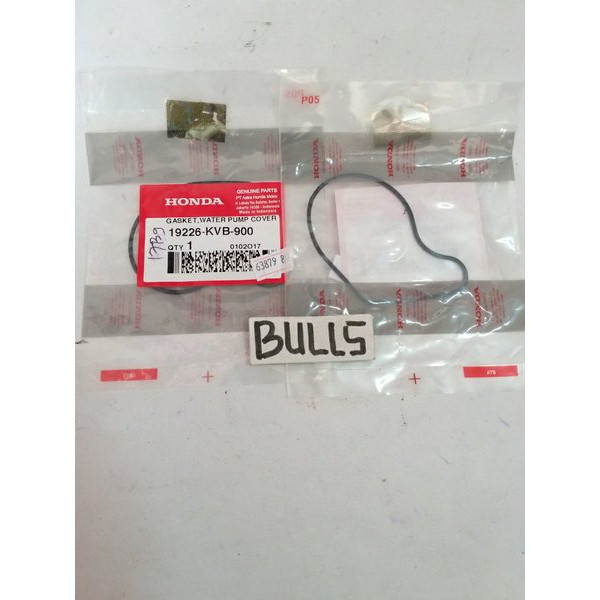 awet   gasket o-ring karet paking packing perpak tutup waterpump waterpom radiator honda VARIO 110