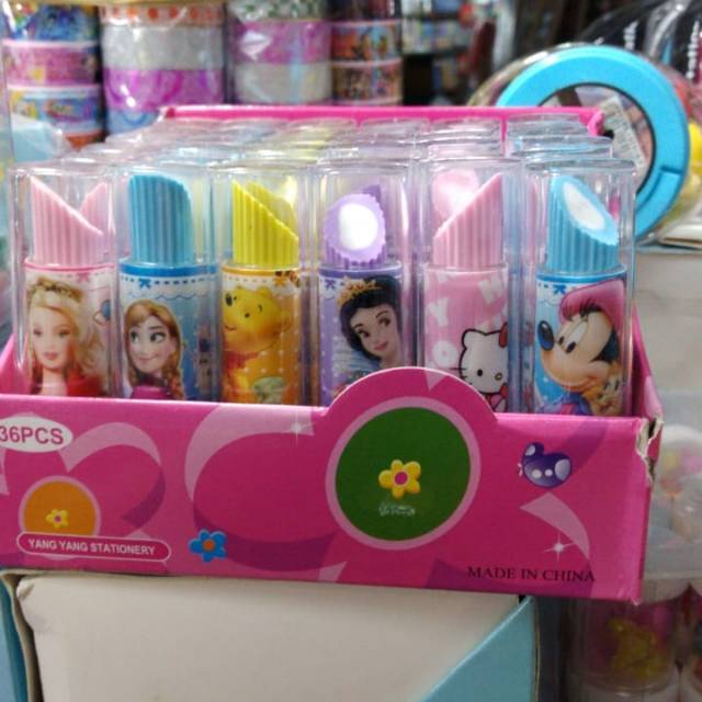 

Penghapus Lipstik Karakter / Eraser / Penghapus Bentuk Lipstik