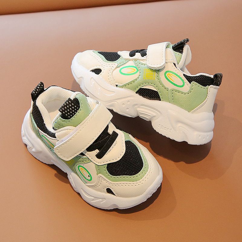 [COD] Sepatu sneakers empuk anak laki laki &amp; perempuan usia 0-6 Tahun / Sneakers bayi Import Korea unisex / Brownieground