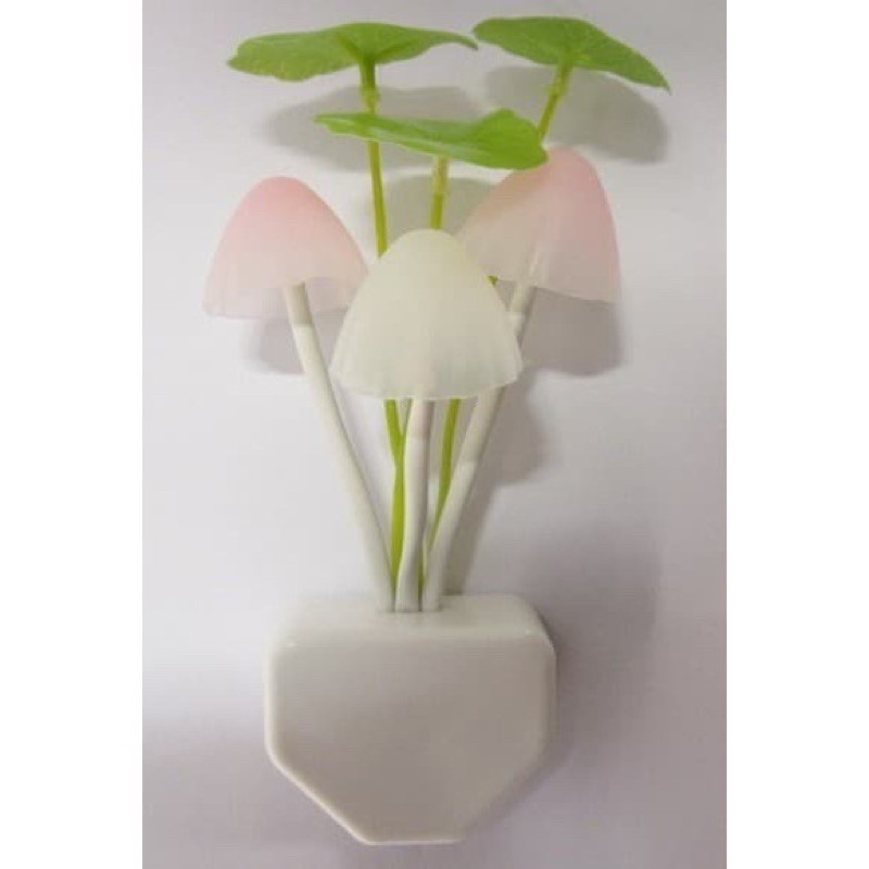 Lampu Tidur Jamur Avatar Mushroom Sensor Cahaya LED Night Lamp 0615