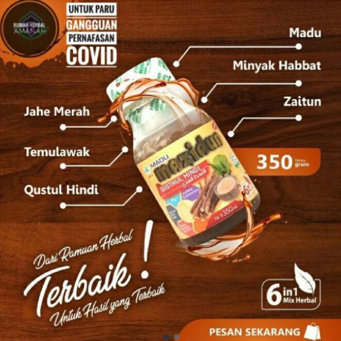 

BISA COD MADU MAZIDUN QUSTHUL HINDI/ MADU CAMPURAN MIX MAZIDUN 350GR GRATIS ONGKIR Kode 1402