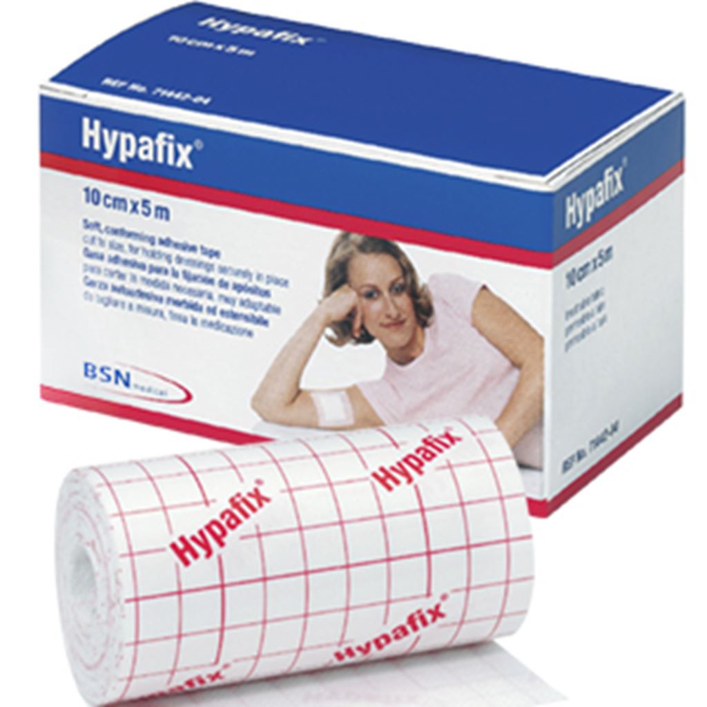 HYPAFIX 10 CM X 5 M . PERBAN PUTIH UNTUK LUKA . HIPAFIKS . PLESTER LUKA