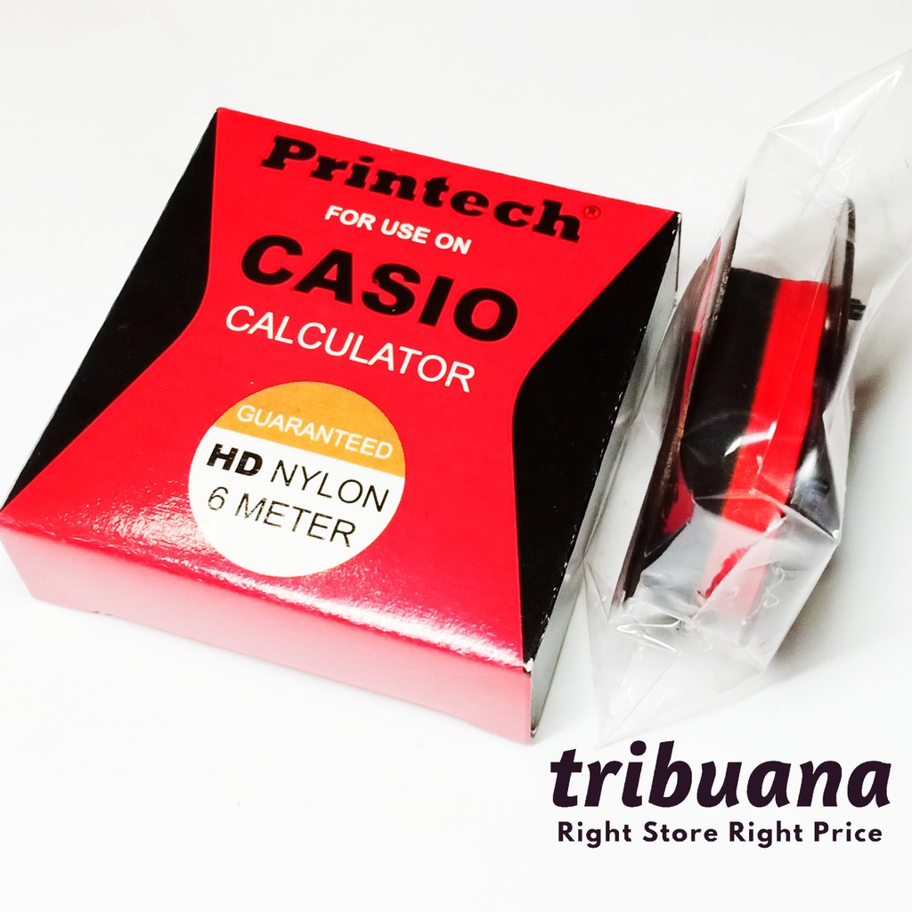 

Ribbon Casio Calculator / Pita Kalkulator Casio Printech