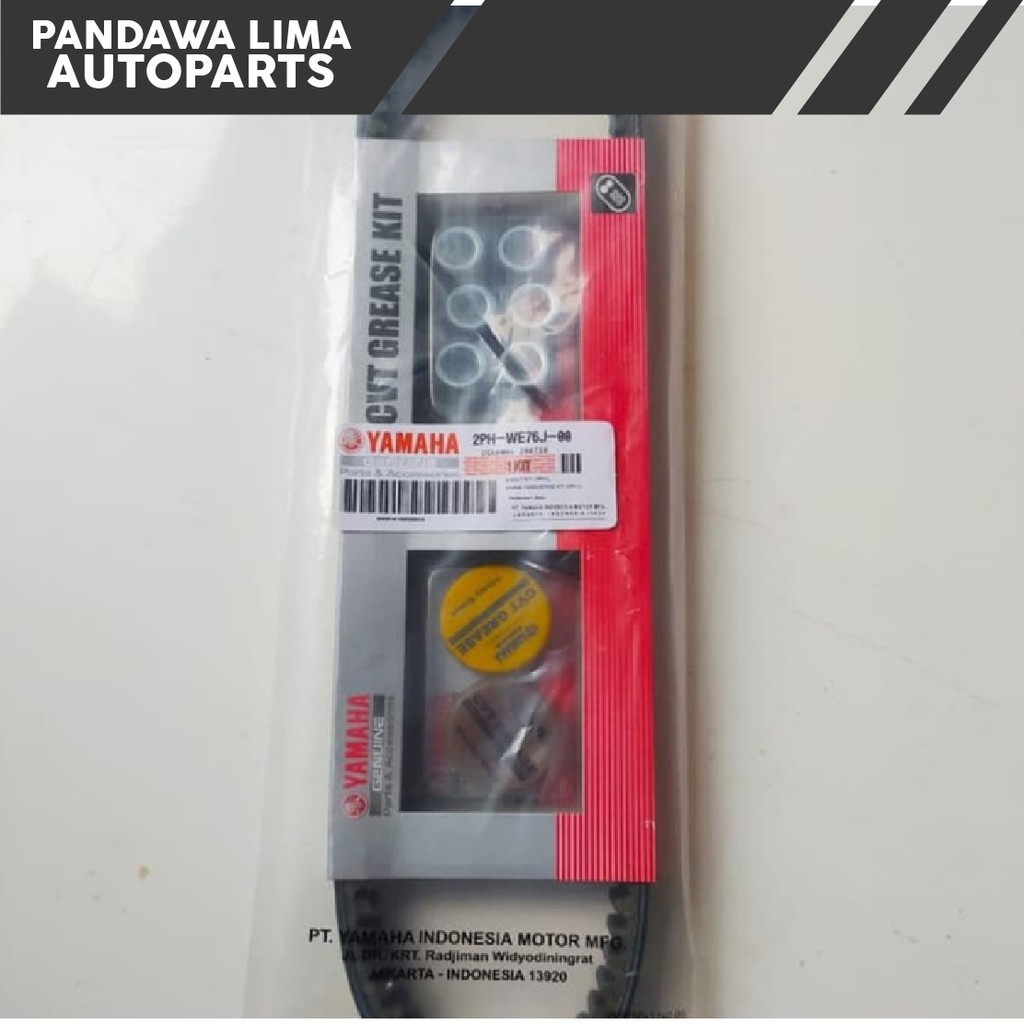 V BELT PLUS LOLLER SET YAMAHA MIO M3 ORI YGP