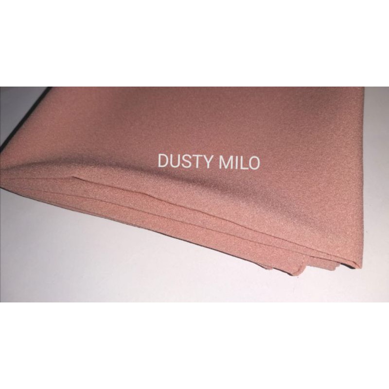 PREMIUM Pashmina diamond jumbo 170 cm x 72 cm-DUSTY MILO diamond