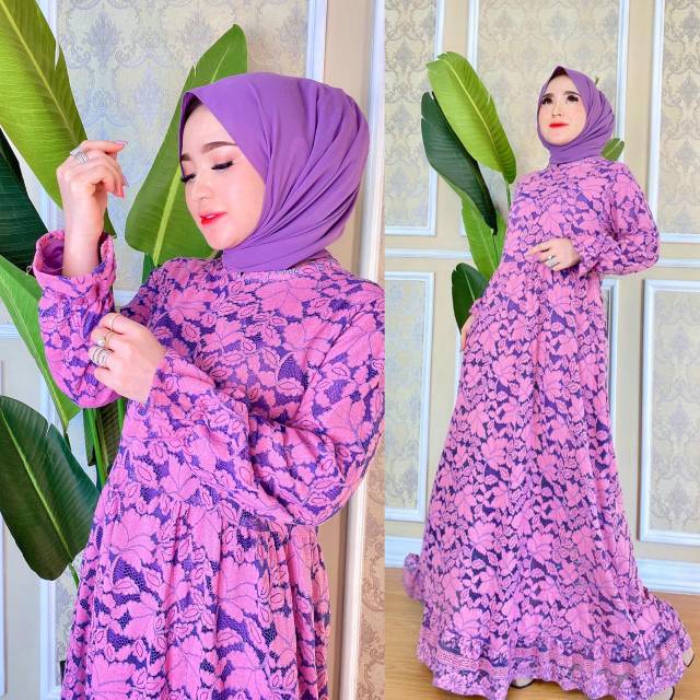 Dress brokat shellasaukia
