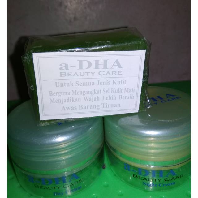PAKET CREAM A - DHA ASLI POT HIJAU