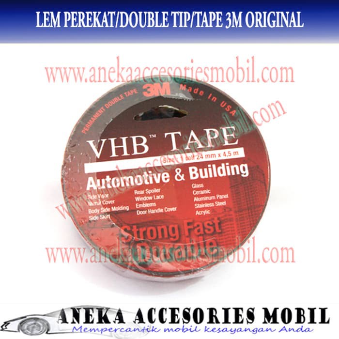 

Promo Double Tape 3M Original/Asli/Lem Perekat/Perekat 3M 2,4 mm x 4,5 M